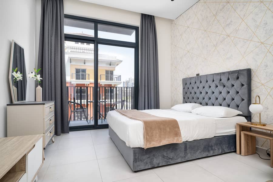 EXCLUSIVE OFFER RATE FOR DECEMBER ONLY | Modern Studio with Pool & Gym | Near Mall of the Emirates & Dubai Marina - Image 16