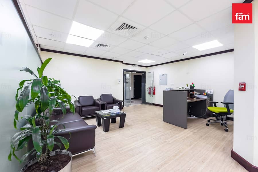 Fitted and fully furnished office
