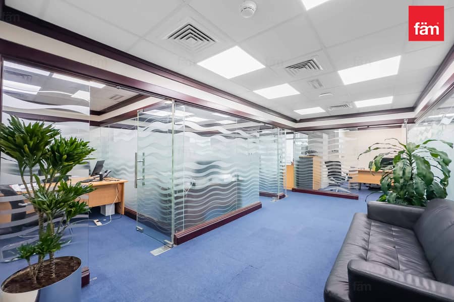 Fitted and fully furnished office
