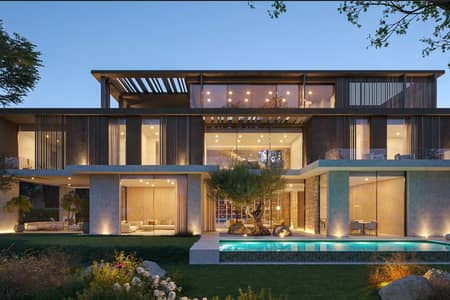 7 Bedroom Villa for Sale in The Acres, Dubai - Ivory Style | Lagoon-Facing | Largest Layout