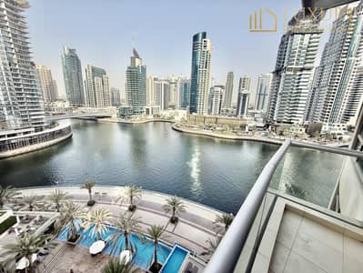 1 Bedroom Apartment for Rent in Dubai Marina, Dubai - Luxury Renovation | Marina View | Chiller Free