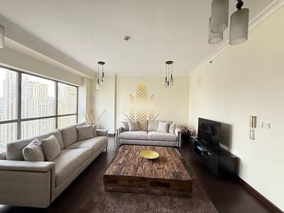 2 Bedroom Flat for Rent in Jumeirah Beach Residence (JBR), Dubai - Fully Furnished | Marina View | Prime Loaction