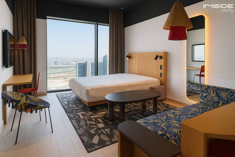 Exclusive Studio, Mama Shelter | Burj Khalifa View
