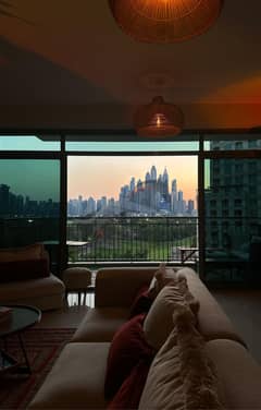 Luxurious 3-Bedroom + Maid Apartment | Golf Course Views