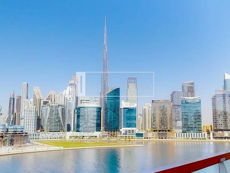 Open Canal and Burj Khalifa Views | Big Layout Open Canal and Burj Khalifa Views | Big Layout