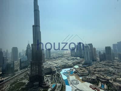 2 Bedroom Flat for Rent in Downtown Dubai, Dubai - Burj Khalifa View 2BR | High Floor | Chiller Free