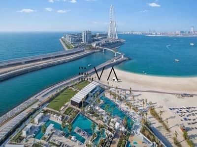 朱美拉海滩住宅（JBR）， 迪拜 1 卧室单位待租 - 位于朱美拉海滩住宅（JBR），朱美拉谦恭度假酒店和水疗中心，朱美拉门户1号大厦 1 卧室的公寓 200000 AED - 11502227
