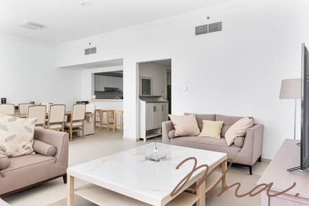 2 Bedroom Flat for Rent in Jumeirah Beach Residence (JBR), Dubai - Stunning Beachside Living | Modern 2 BR Apartment