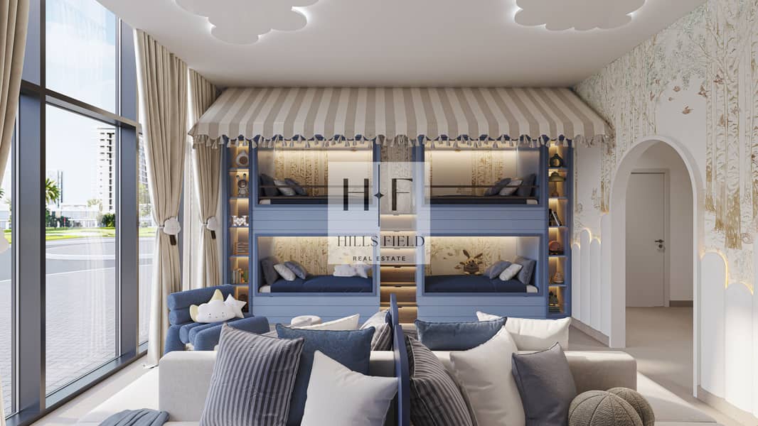 5 Belgravia Gardens - kids nap area. jpg