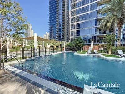 2 Bedroom Flat for Rent in Downtown Dubai, Dubai - Ready to Move | Partial Burj Khalifa View