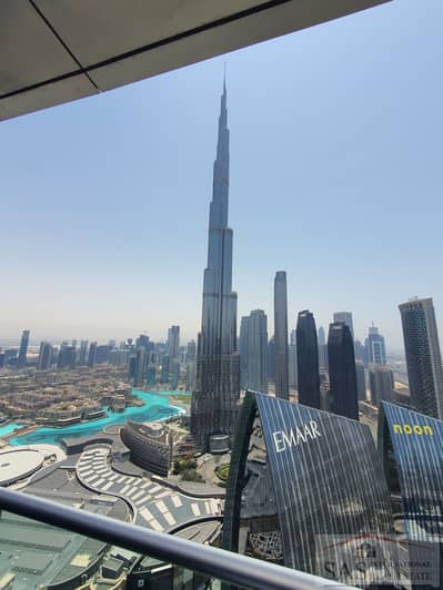 3 Bedroom Flat for Rent in Downtown Dubai, Dubai - Full Burj & Fountain View | Higher Floor| Vacant | 3 Parkings