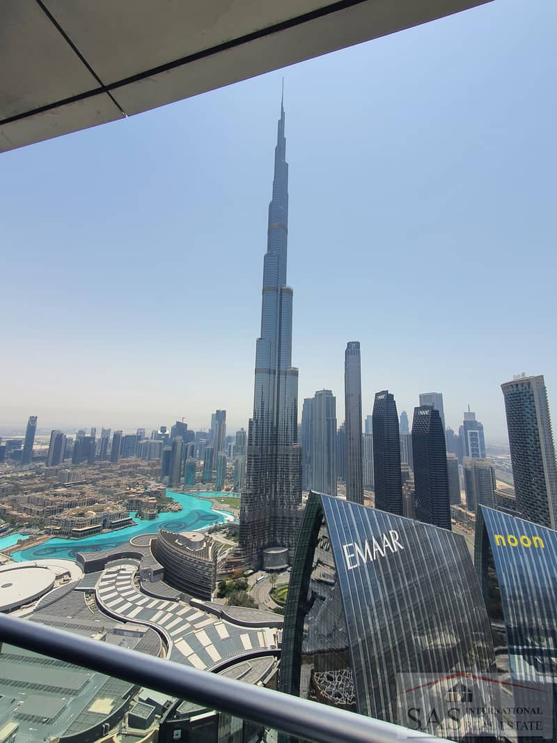 Full Burj & Fountain View | Higher Floor| Vacant | 3 Parkings