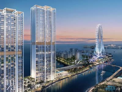 1 Bedroom Apartment for Sale in Bluewaters Island, Dubai - Marina and Sea View | Beachfront | High Floor