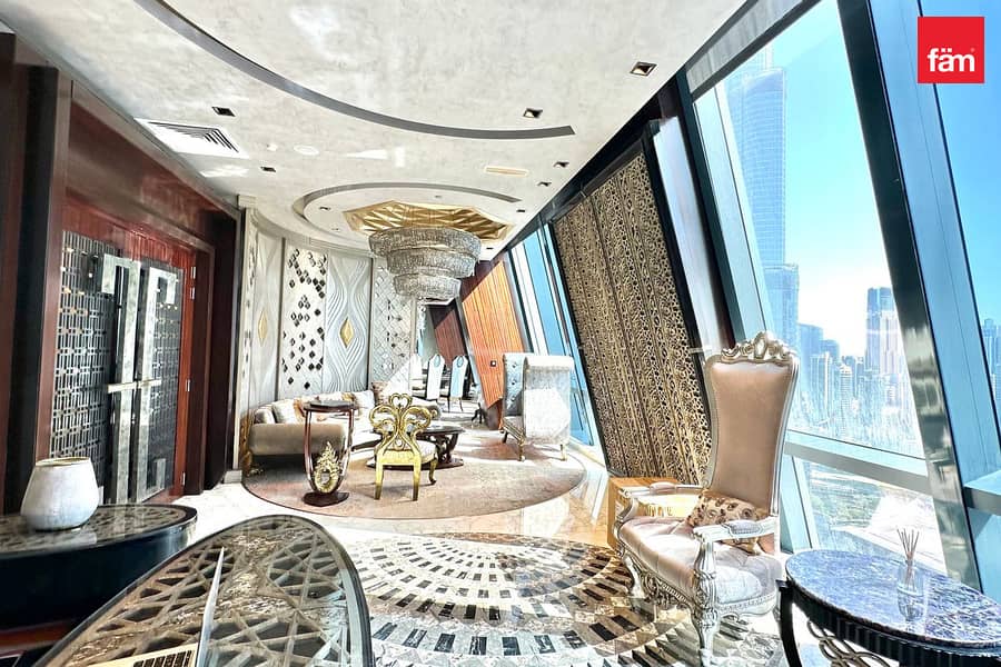 Burj View | Furnished | Double Height Ceiling