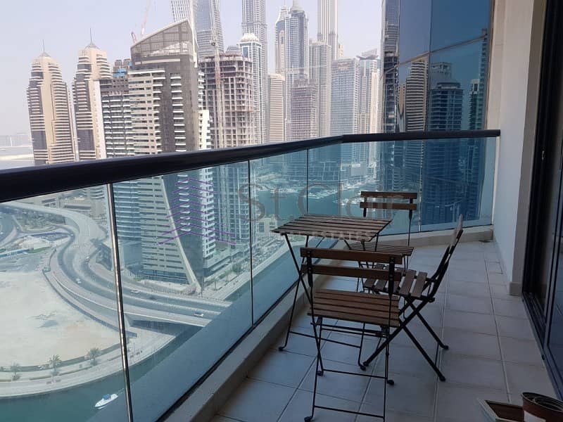 Furnished 2 Beds | Full Marina View | High Floor Furnished 2 Beds | Full Marina View | High Floor