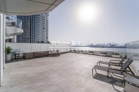 1 Bedroom Apartment for Sale in Dubai Creek Harbour, Dubai - Biggest 1 Bed Terrace | Vot | Sea View