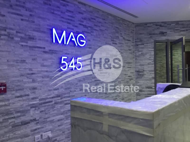 Brand new 1 BR for rent in Mag 5 Boulevard.