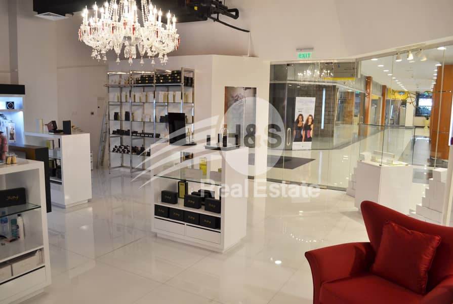 A Ready retail corner shop for sale in DIFC