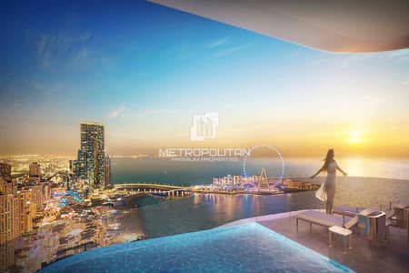 4 Bedroom Flat for Sale in Jumeirah Beach Residence (JBR), Dubai - Fully Furnished | High Floor | Open Sea View