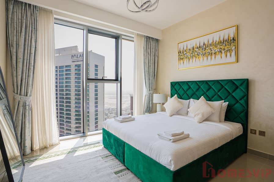 Spacious 1BHK in 17 Icon Bay | Fully Furnished | Higher Floor | Stunning Canal & Harbour Views | Last minute Offer!