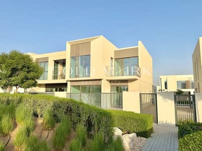 4 Bedroom Villa for Rent in The Valley by Emaar, Dubai - Chiller Free | Single Row | Park Facing Unit