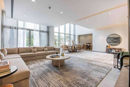 4 Bedroom Villa for Sale in Mohammed Bin Rashid City, Dubai - Internal Contemporary 4BR Villa Garden & Burj View