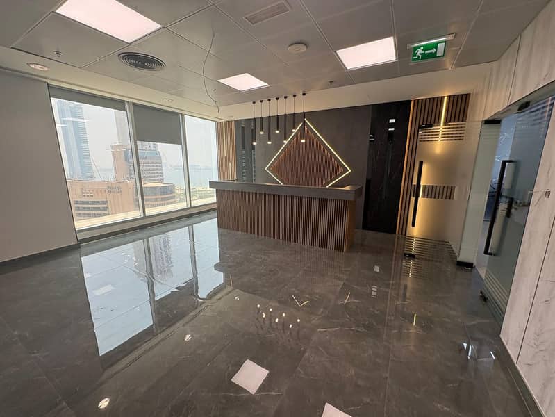 Vacant Office | JBR View | Fitted
