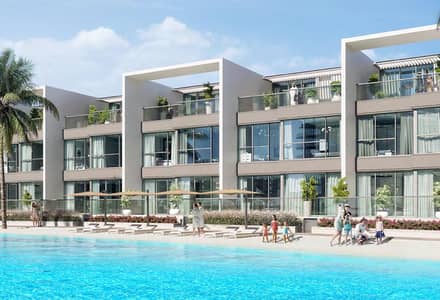 4 Bedroom Townhouse for Sale in Mohammed Bin Rashid City, Dubai - Crystal Lagoon First Row On Lagoon Prime Location