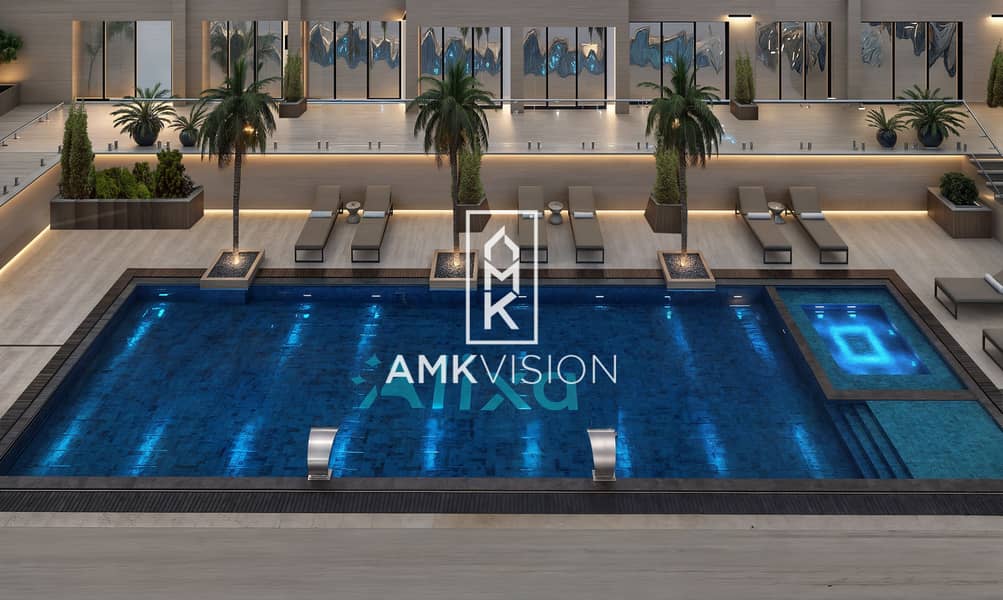 Elegant,pool view,lowest price,10% down payment |1% monthly - Image 1