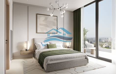 2 Cпальни Апартаменты Продажа в Комплекс Дубай Резиденс, Дубай - VERDAN1A 1_1 bed_1. jpg