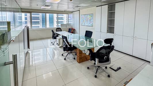 Office for Rent in Jumeirah Lake Towers (JLT), Dubai - SPACIOUS | NEAR METRO | FULLY FURNISHED