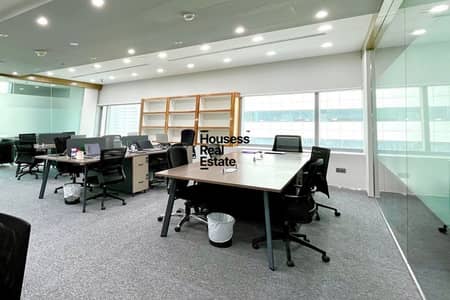 Office for Rent in Business Bay, Dubai - Glass Partition | Fitted | Vacant End of July 2025