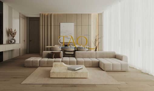 迪拜科学园， 迪拜 单身公寓待售 - Binghatti-Hills-Living-Room. jpg