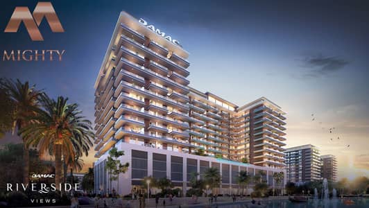 迪拜投资园区（DIP）， 迪拜 1 卧室单位待售 - DAMAC RIVERSIDE VIEWS - Render 04. jpg
