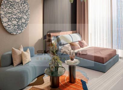 阿尔扬街区， 迪拜 单身公寓待售 - 位于阿尔扬街区，Parkside Boulevard by Tabeer 的公寓 715000 AED - 12192717