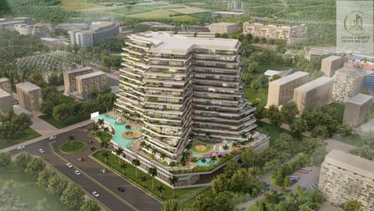 阿尔扬街区， 迪拜 2 卧室单位待售 - Aerial Daytime. jpg