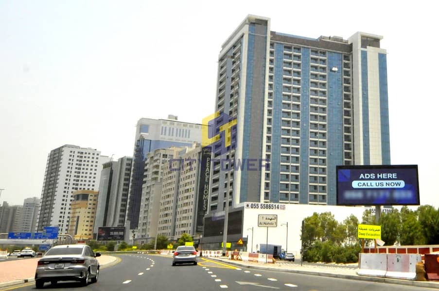 Agents welcome | Brand New Large and Bright 1 BHK Flat Available for Rent Next to Al Mulla Plaza