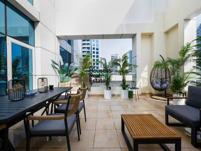 Studio for Rent in Business Bay, Dubai - Furnished | Bills Included | Expansive balcony