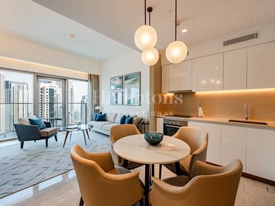 1 Bedroom Flat for Rent in Dubai Creek Harbour, Dubai - Burj Khalifa View | High Floor | Spacious Layout