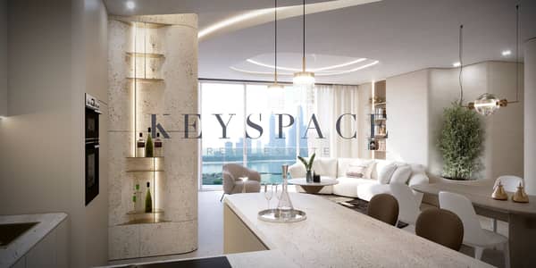 2 Bedroom Apartment for Sale in Dubai Islands, Dubai - Natuzzi Harmony Homes by PHD - Interior - 5. png