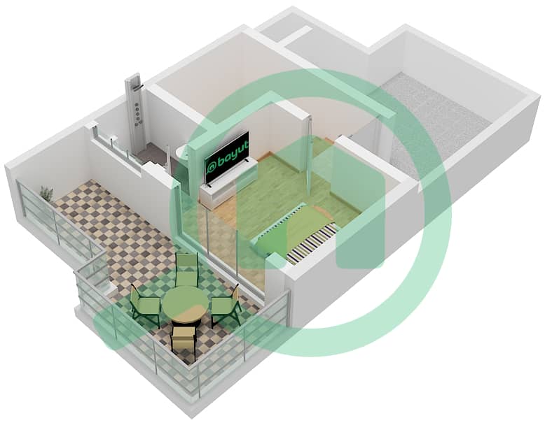 Eterno Prestige Villas - 4 Bedroom Villa Type TH12-E (FUTURE EXPANSION) Floor plan Type TH12-E (Future Expansion) Floor Roof interactive3D