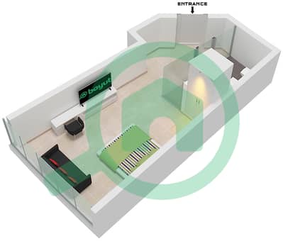 Ciel Tower - Studio Apartment Unit 21 FLOOR 40-46,49-53 Floor plan