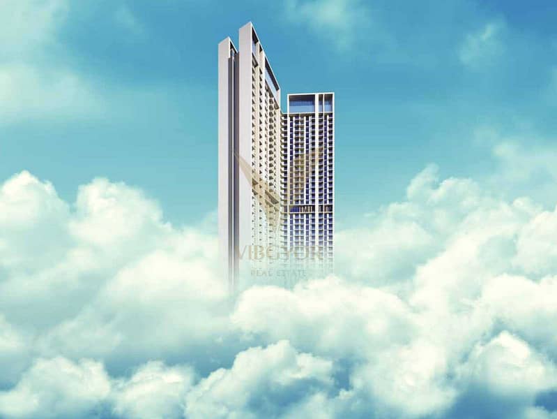 位于阿尔扬街区，多瑙河畔天空塔 2 卧室的公寓 1650000 AED - 12200518