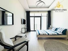 Fully Furnished Studio Apartment | Swimming Pool View | Vacant now