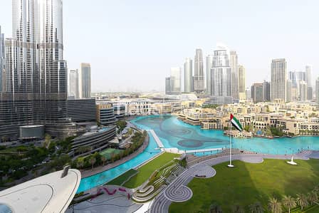 2 Bedroom Apartment for Sale in Downtown Dubai, Dubai - Burj And Fountain View | Brand New | Vacant Now
