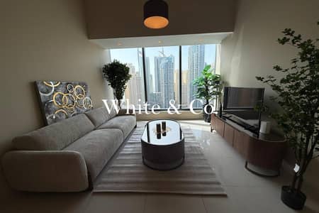 1 Bedroom Apartment for Rent in Dubai Marina, Dubai - Furnished | High Floor | Marina Views