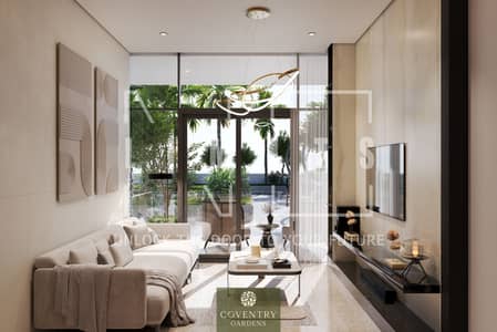 1 Bedroom Apartment for Sale in Dubai Land Residence Complex, Dubai - LIVING 2. jpg