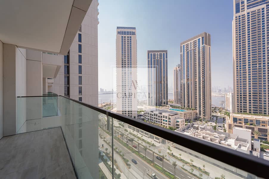 Full Lagoon & Burj Khalifa View | High Floor | 2BR