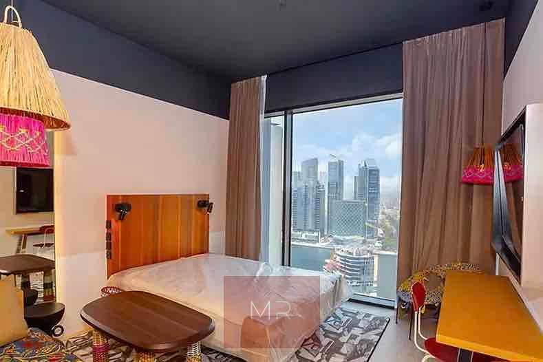 Brand‑New Studio | Mama Shelter Business Bay | Full Services & Views