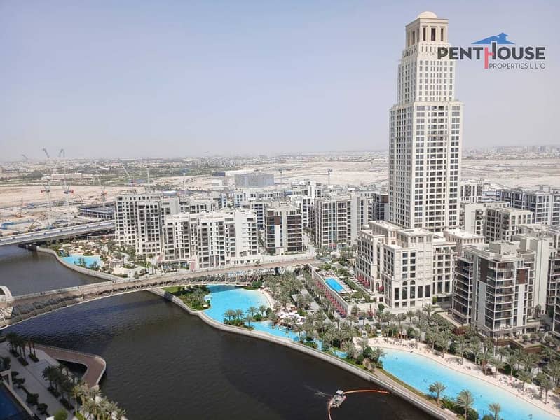 Burj-Creek-Beach View | Corner Unit | High Floor